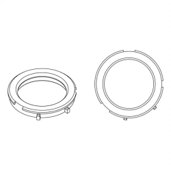 Helix Compose CFMK20 FOR.1 Til Ford 0.75" FlexMount Diskant h�jttalerrammer