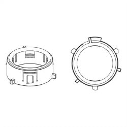 Helix Compose CFMK20 MB.1 Til Mercedes 0.75" FlexMount Diskant h�jttalerrammer