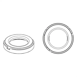 Helix Compose CFMK20 TES.2 Til Tesla Model S & Model X 0.75" FlexMount Diskant h�jttalerrammer