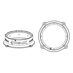 Helix Compose CFMK200 AUD.3 Til Audi Q7 (4L) & TT (8J) 8" FlexMount h�jttalerrammer