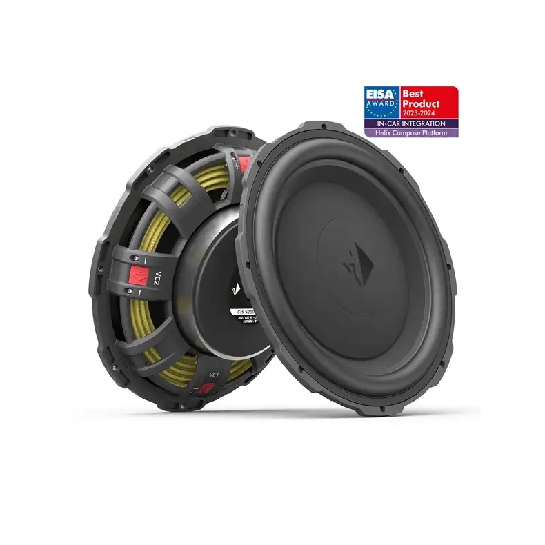 Helix Compose Ci5 S200FM-S2 1 x 2 Ohm 8" h�jttaler/subwoofer til BMW, Mercedes m.fl.