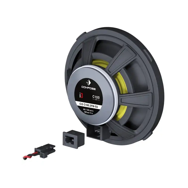 Helix Compose Ci3 W130-S3 5.25" Kickbas/Mellemtone h�jttaler til bil s�t