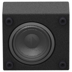 Helix IK E8.1-DVC2 (2 x 2 Ohm) Kompakt 8" subwoofer til bil i kabinet