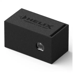 Helix IK EB6.1 1 x 2 Ohm 6" Subwoofer til bil i kabinet