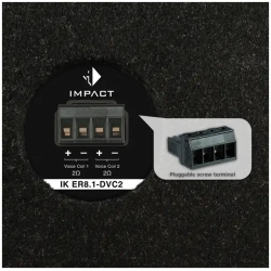 Helix IK ER8.1-SVC2 8" Subwoofer til reservehjulsbr�nd