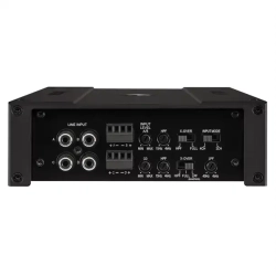 Helix M Four 24 Volt 4-kanals forst�rker med aktivt delefilter til lastbil