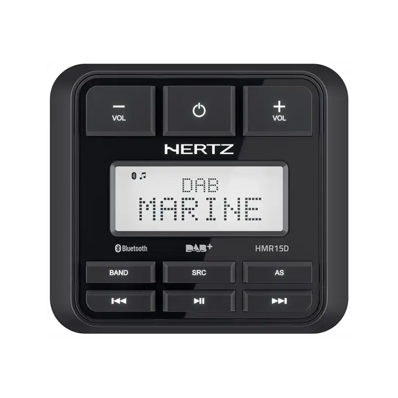 Hertz Marine HMR 15 D Marine radio med DAB+ og Bluetooth