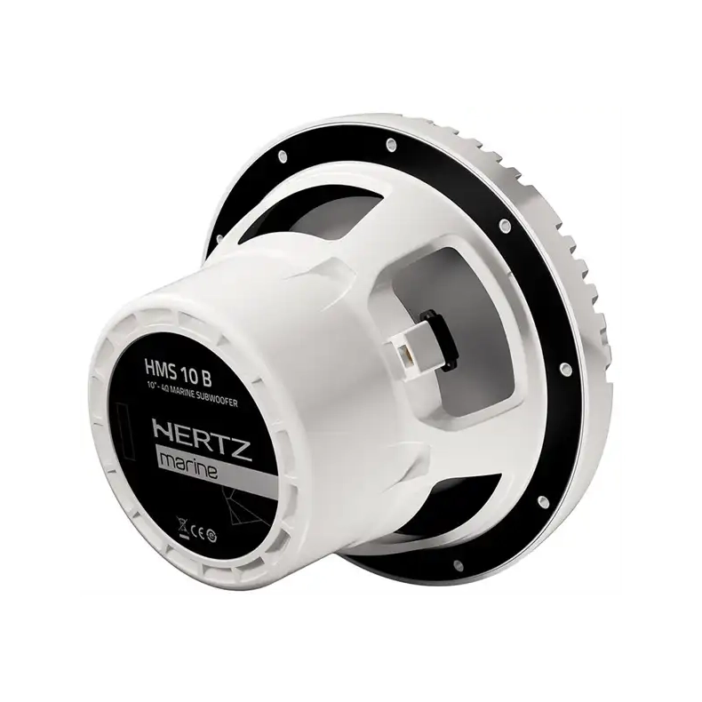 Hertz Marine HMS 10 B Marine subwoofer 10" Hvid 4 Ohm