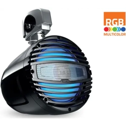 Hertz Marine HTX 8 M-CL-C Sort 8" Tower marine h�jttaler til targab�jle med RGB belysning