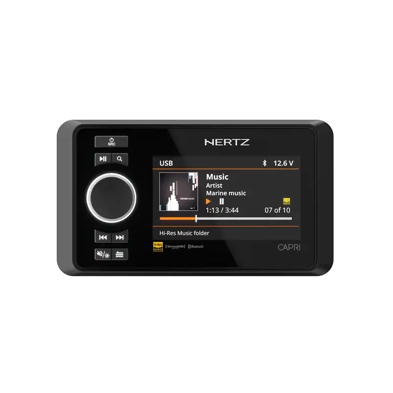 Hertz Marine Capri H100 Marine radio med DAB+ og Bluetooth