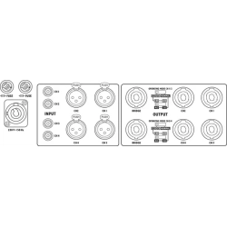 IMG Stageline STA-2000D 4-kanals digital effektforst�rker