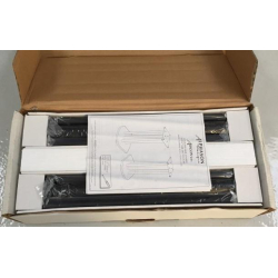 Alphason Aragon H�jttalerstandere Chrome 50 cm