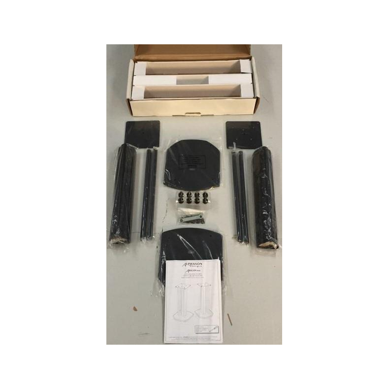 Alphason Aragon H�jttalerstandere Chrome 50 cm