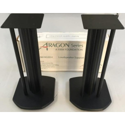 Alphason Aragon H�jttalerstandere Chrome 50 cm