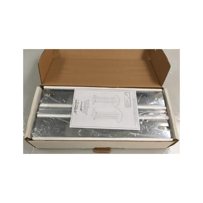 Alphason Aragon H�jttalerstandere Chrome 50 cm