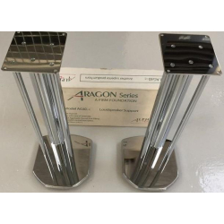 Alphason Aragon H�jttalerstandere Chrome 50 cm