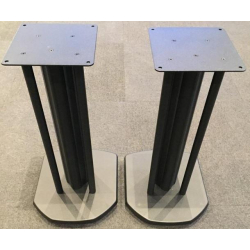 Alphason Aragon H�jttalerstandere Chrome 50 cm