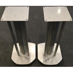 Alphason Aragon H�jttalerstandere Chrome 50 cm