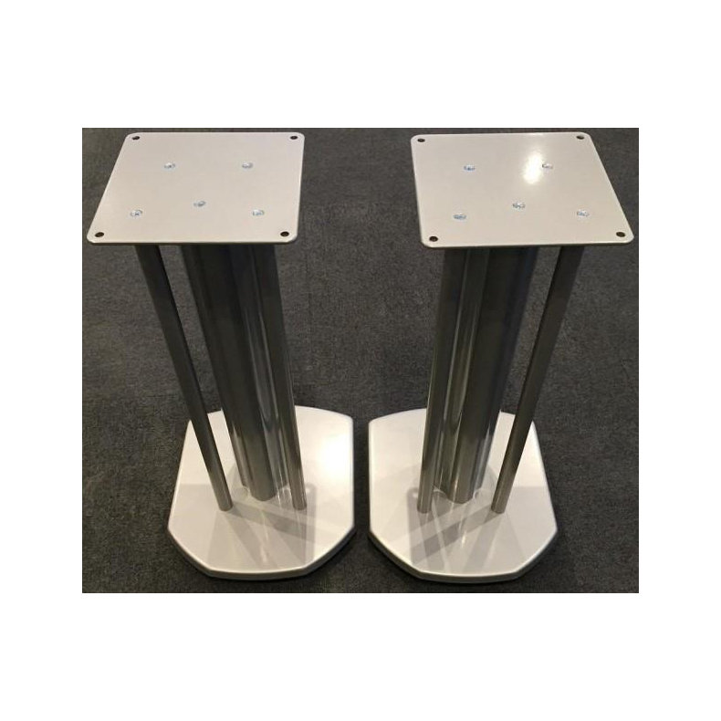 Alphason Aragon H�jttalerstandere Chrome 50 cm