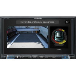 Alpine INE-W720D Autoradio med Navigation, DAB+, Apple carplay, Android auto, Bluetooth og USB