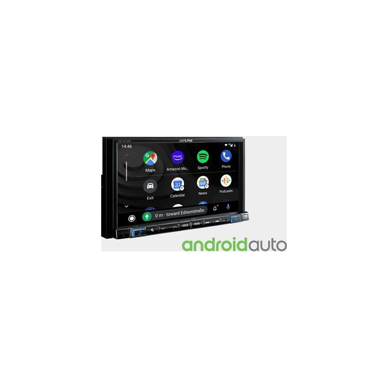 Alpine INE-W720D Autoradio med Navigation, DAB+, Apple carplay, Android auto, Bluetooth og USB