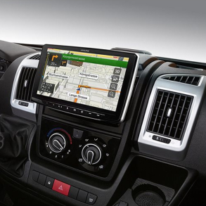 Alpine INE-F904DU Halo9 navi bundle til Fiat Ducato 3