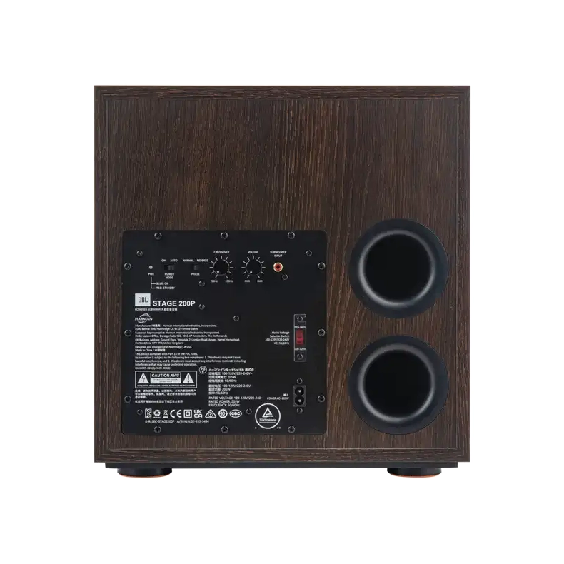 JBL Stage 2 200P Espresso 10" aktiv subwoofer