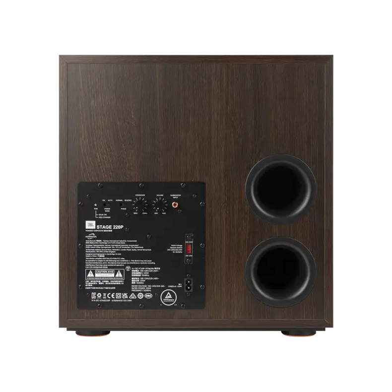 JBL Stage 2 220P Espresso 12" aktiv subwoofer