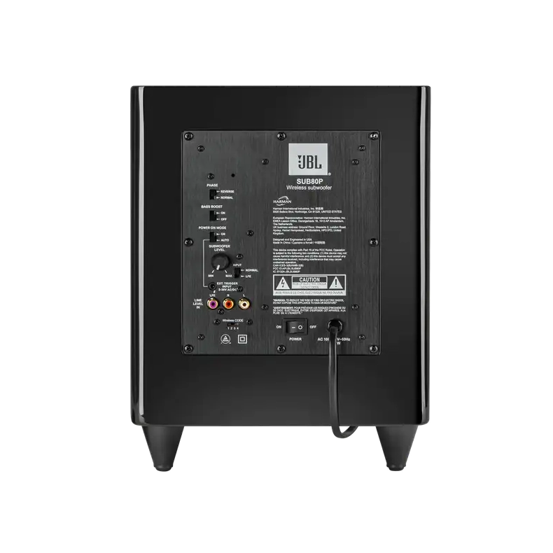 JBL SUB80P 8" Tr�dl�s aktiv subwoofer