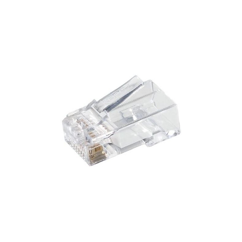 Kordz RJ45 S/FTP CAT6 l�st stik PUSH-THROUGH