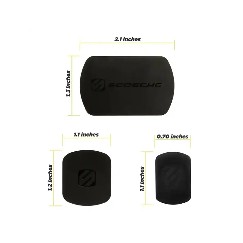 Scosche MagicPlate Kit Magnetplader til mobil