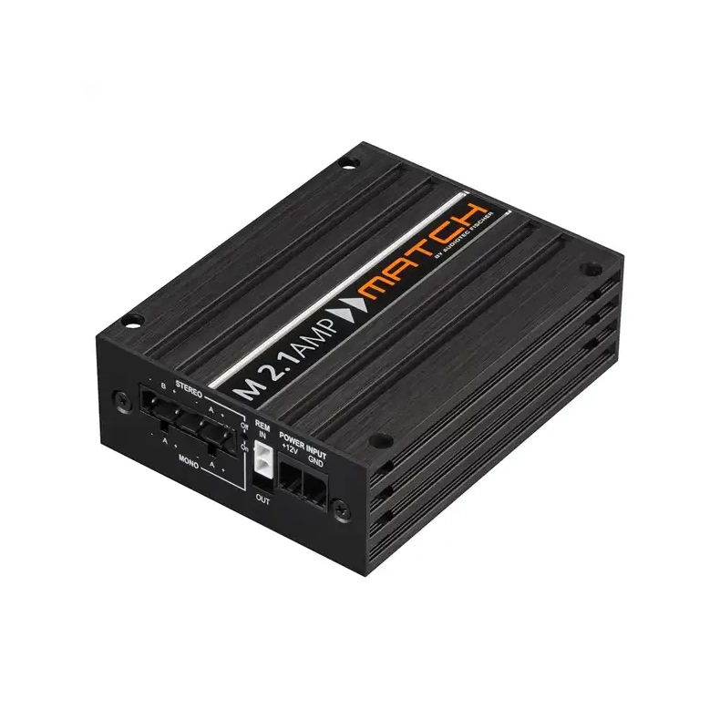 Match UP 1FX 1-kanals monoblok forst�rker til bil
