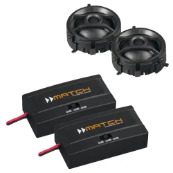 Match UP T1MB-FRT Diskant h�jttaler med filtre til Mercedes S�t