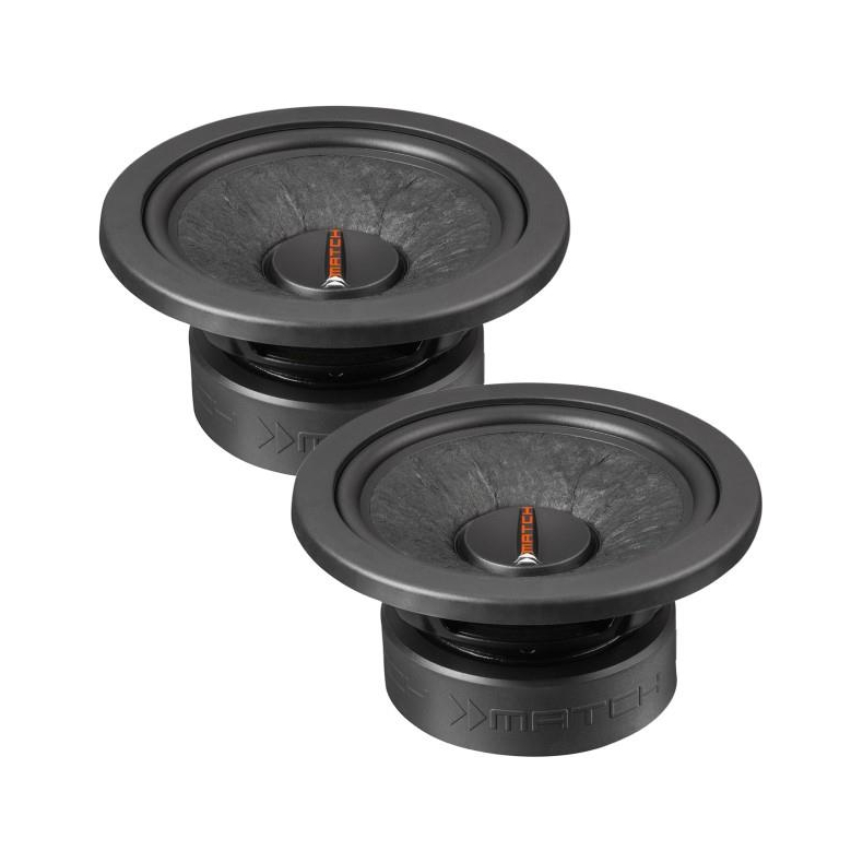 Match PP 72W-D Subwoofer l�se enheder s�t 6.5"