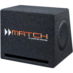 Match PP 7E-D Plug & Play Subwoofer i kabinet 2x 6.5
