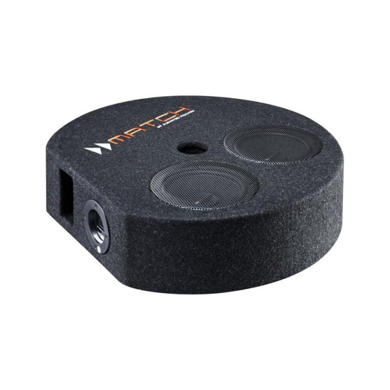 Match PP 7S-D Plug & Play Subwoofer i kabinet til hjulbr�nd 2x 6.5"
