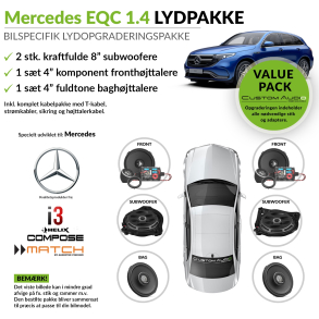 Mercedes EQC 1.4 h�jttaler lydpakke