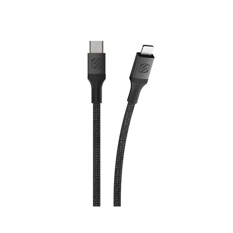 Scosche Strikeline Braided USB-C til Lightning kabel 1.2 Meter
