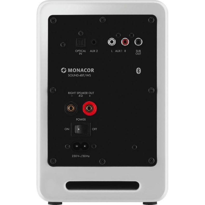 Monacor Sound-4BT Aktiv kompakt h�jttaler med Bluetooth