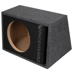 Phoenix Gold ZB18P Portet kabinet til 1 x 8" subwoofer enhed til bil