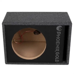 Phoenix Gold ZB18P Portet kabinet til 1 x 8" subwoofer enhed til bil