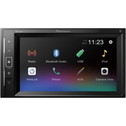 Pioneer DMH-A240BT Autoradio med Bluetooth, USB og bakkamera indgang