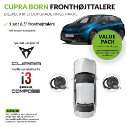 Cupra Born fronth�jttaler lydpakke