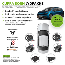 Cupra Born h�jttaler og forst�rker lydpakke (Pris inkl. montering og programmering)