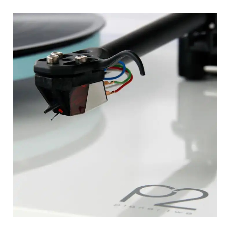 Rega Planar 2 hvid med Nd3 Pick-up