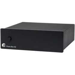 Pro-Ject Phono Box S2 MM og MC Riaa forst�rker Sort