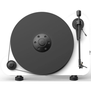 Pro-Ject VT-E BT R Pladespiller med Bluetooth og Riaa Hvid h�jglans