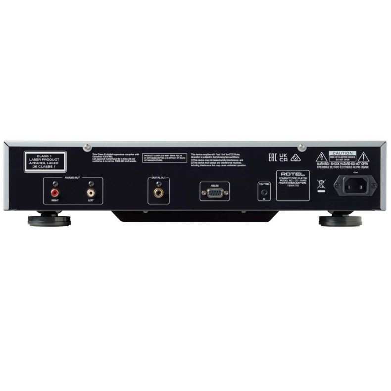 Rotel CD11 Sort CD afspiller med analog og digital udgang