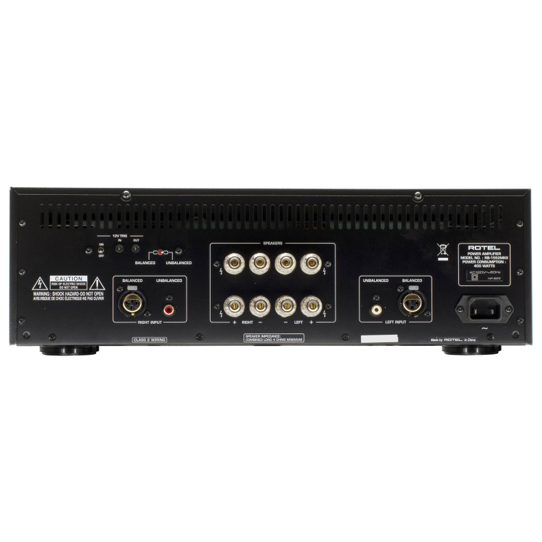 Rotel RB-1552 MKII Sort 4-kanals effektforst�rker
