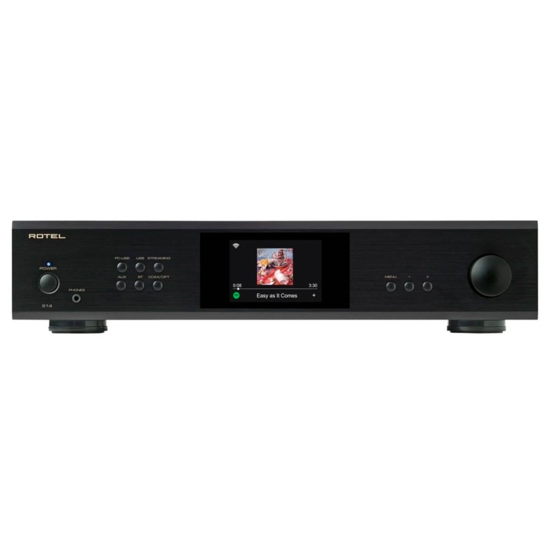 Rotel S14 Sort Integreret forst�rker med musikstreaming